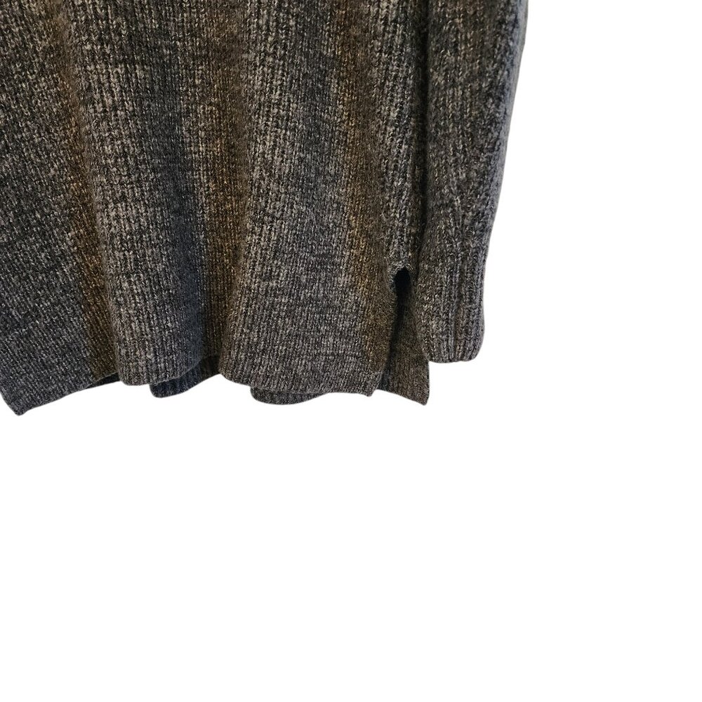 Old Navy Mock Turtleneck Sweater Heather Grey Size Large - Picture 5 of 6